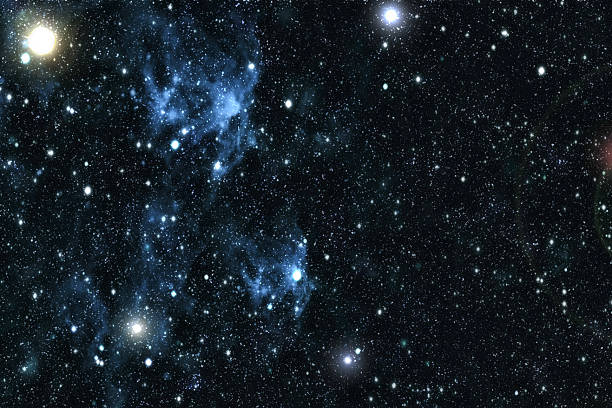 istock Colorful Starry Night Sky Outer Space background 639398804