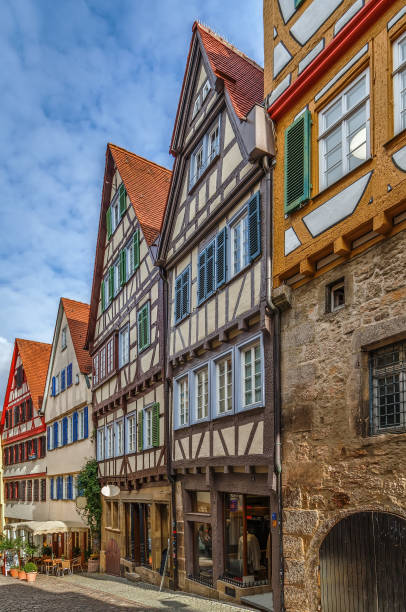 istock street in Tubingen, Germany 639399254
