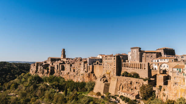 istock Pitigliano is a town built on a tufa rock, Italy. 639407220
