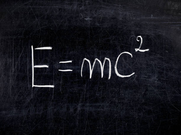 istock Formula E=mc2 theory Relativity balckboard chalkboard 639408724