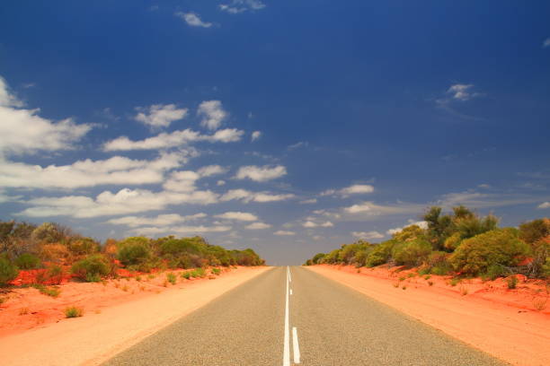istock Endless Australian road across the outback 639410306