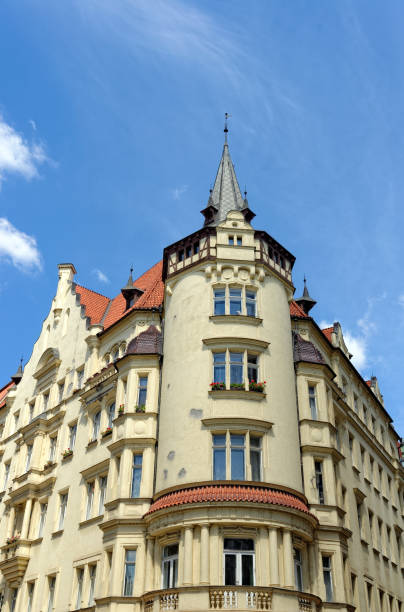 istock Typical architecture in Prague, Czech Republic. 639414032