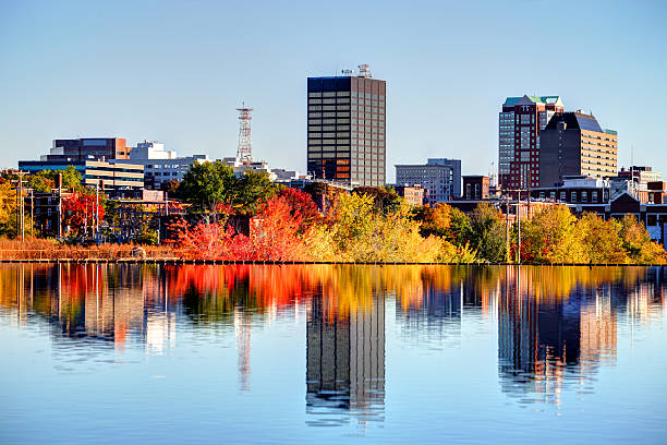 istock Autumn in Manchester, New Hampshire 639422036