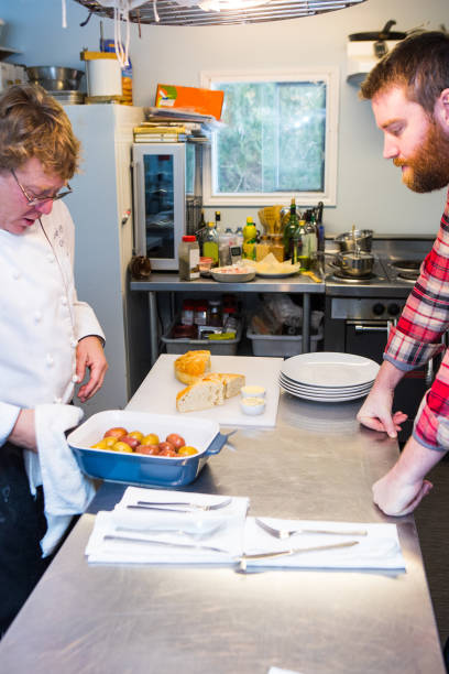 istock Couple in a cooking class 639422136
