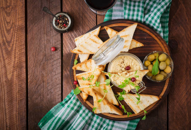 istock Pate Chicken - rillette, toast, olives and herbs 639426710