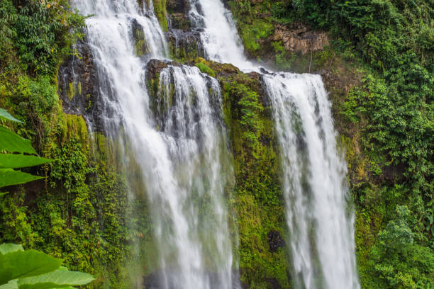 istock Tad Yeung waterfall in tropical country,Laos. 639427932