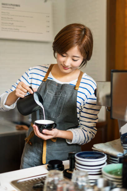 istock Barista Prepare Coffee Working Order Concept 639429446