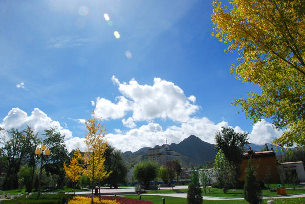 istock Tibet scenery in autumn 639431354