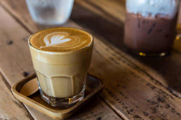 istock Cappuccino or latte coffee. 639434572