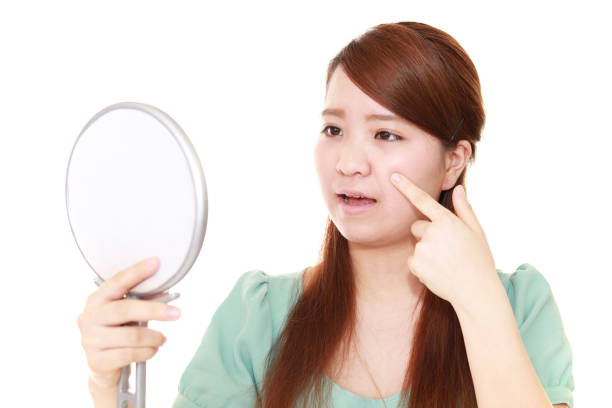 istock Woman with an uneasy look 639437376