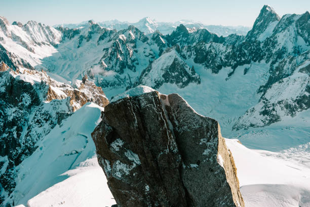 istock Rock formations of Mont Blanc 639441978