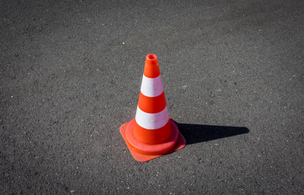 istock Traffic cone, Road sign, Safety sign 639452200