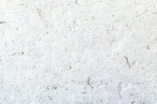 istock Texture of dirty white styrofoam board 639455036