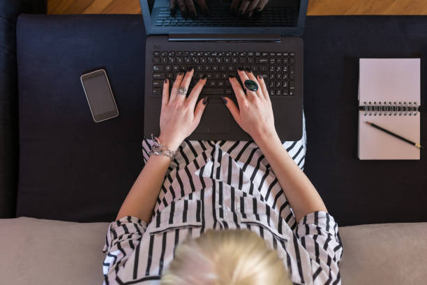 istock Reaching her daily business goals 639455854