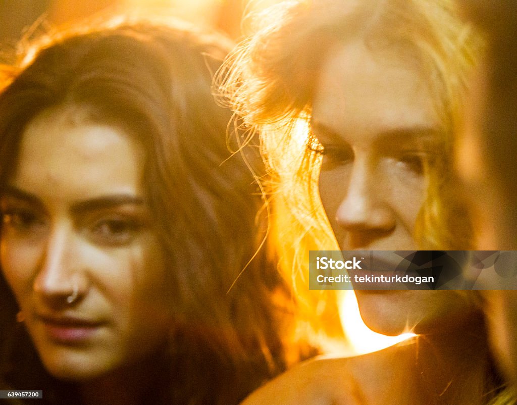 Young ukranian female models waiting at lviv ukraine Adult Stock Photo