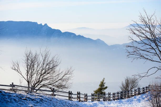 istock french alps winter panoramic view landscape blue cloudy mountain background 639463972