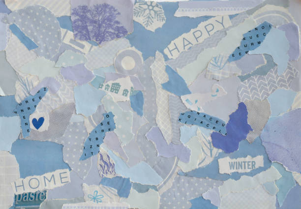 istock mood board collage color ice blue, grey blue and aqua 639465544