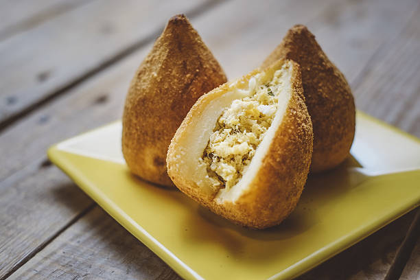 istock Coxinha, Brazilian Fried Chicken Snack 639465574