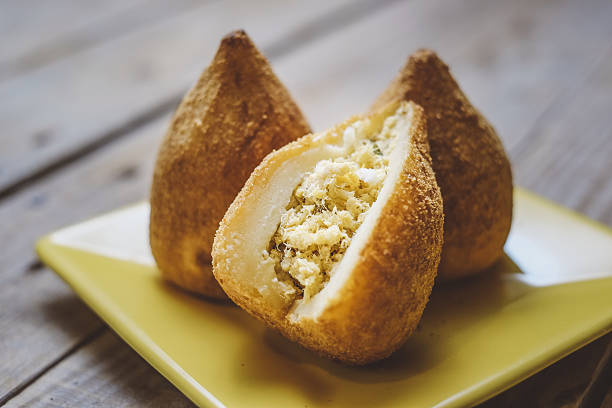 istock Coxinha, Brazilian Fried Chicken Snack 639465652