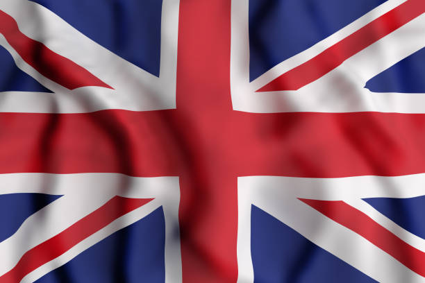 istock United Kingdom flag waving 639466422