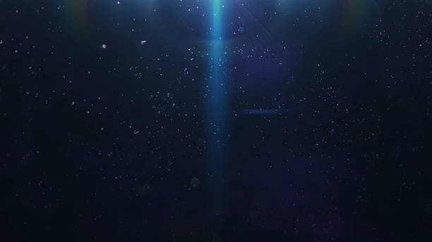 istock Real Lens Flare Shot in Studio over Black Background. Easy 639468566