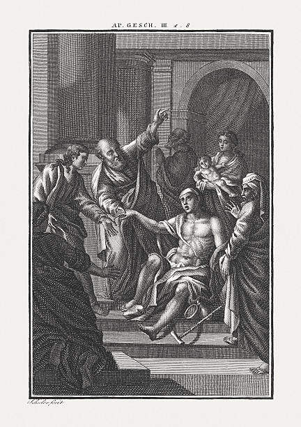 istock The Lame Man Healed by Peter and John (Acts 3) 639470172