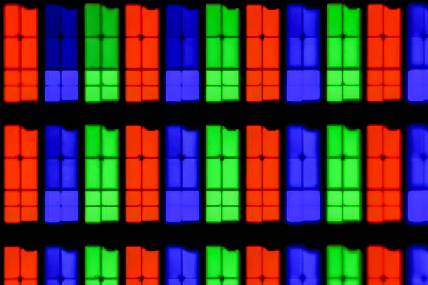 Extreme magnification - RGB, IPS screen at 20x