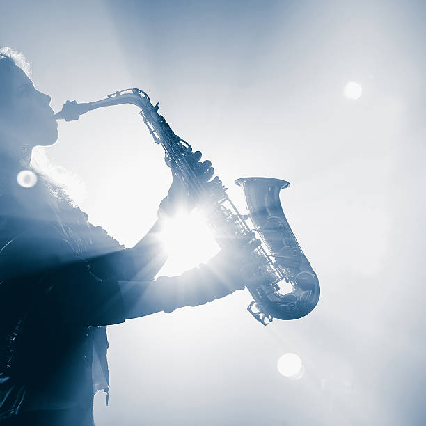istock Female Saxophone Player 639476958