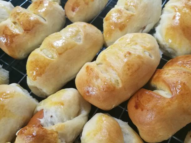 istock Dilicious baked homemade buns 639479464