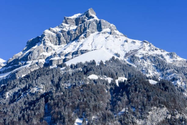 istock Mountain winter landscape of Engelberg 639480960