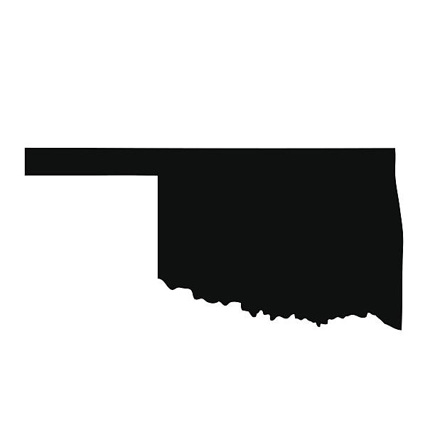 kuvapankkikuvitukset aiheesta kartta yhdysvaltain oklahoman osavaltiosta - oklahoma