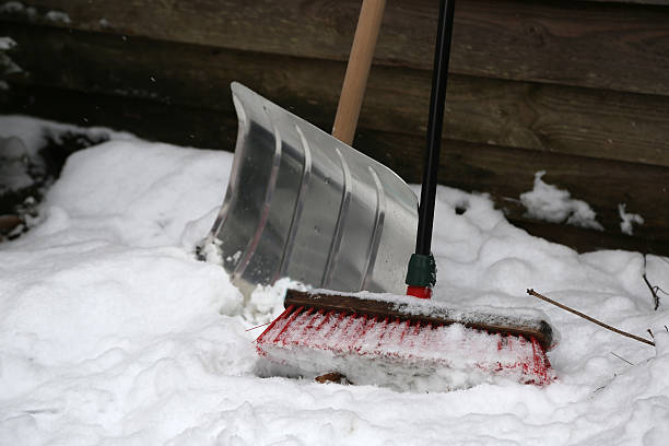 istock The tool for snow removal 639486388