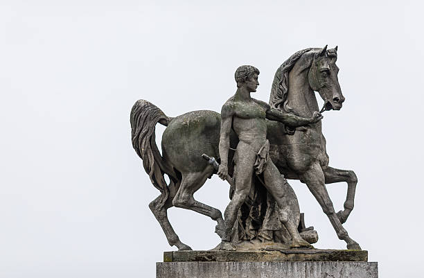 istock Equestrian Statue at Pont d'Lena Paris 639489870