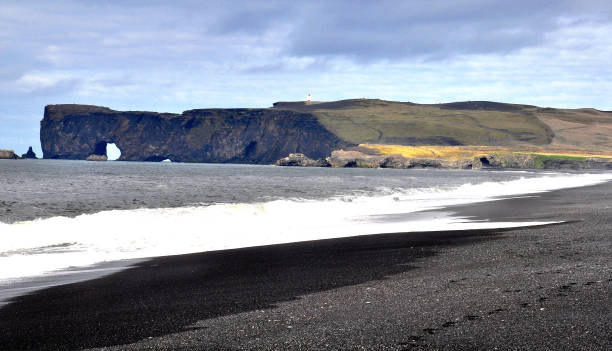 istock Nordic seascape at Dyrholaey point 639495226