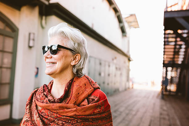 istock Smiling senior woman 639497348