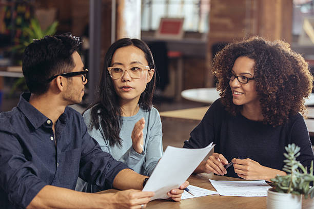 istock Couple getting financial advice 639497426