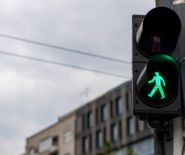 istock Traffic lights with the green light 639498942