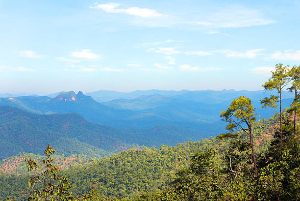 istock Beautiful mountains landscape and blue sky 639509072