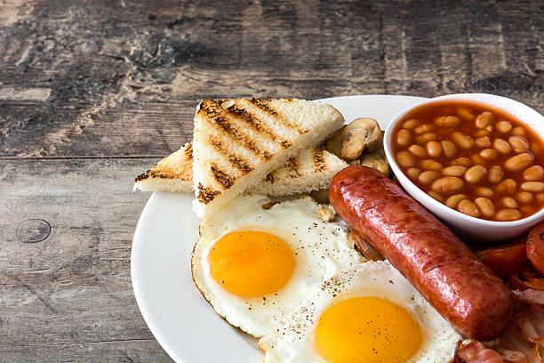 istock Traditional full English breakfast 639509370