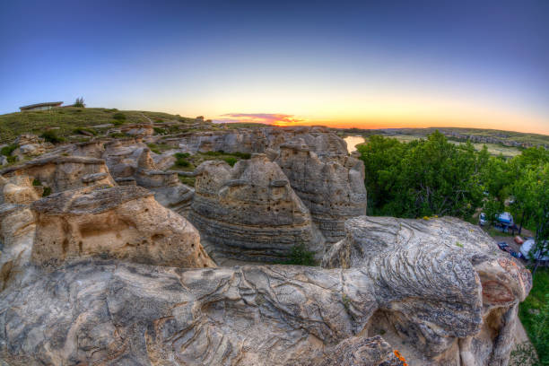 istock Sunrise at Writing-on-Stone Provincial Park in Alberta, Canada 639511750