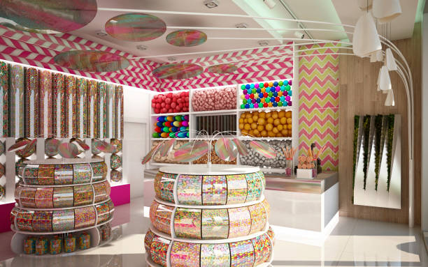 4,809 Candy Shop Interior Stock Photos, Pictures & Royalty-Free Images - iStock