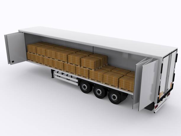 istock Truck Trailer isolated 639515676