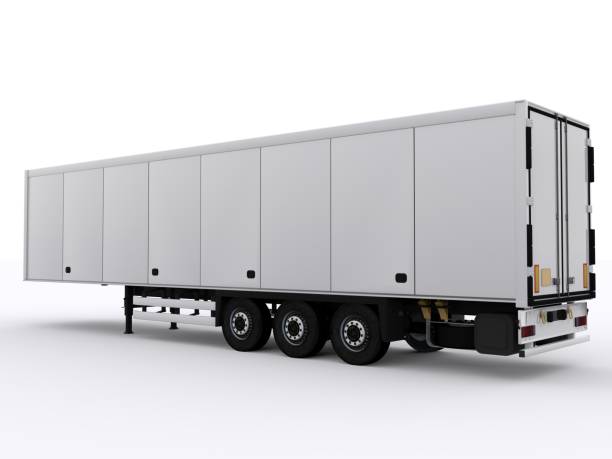 istock Truck Trailer isolated 639515858