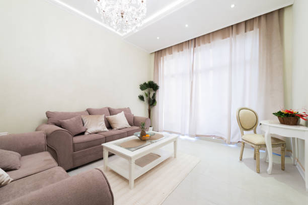 istock Interior design of luxury living room 639517004