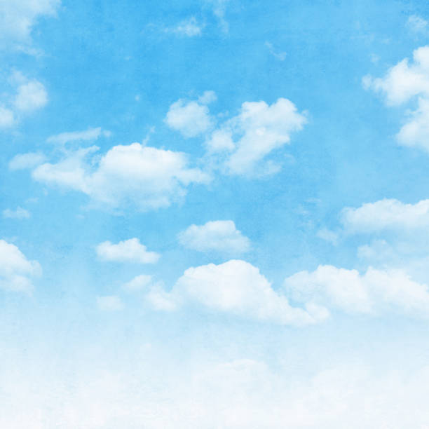istock Blue sky in grunge style. 639518714