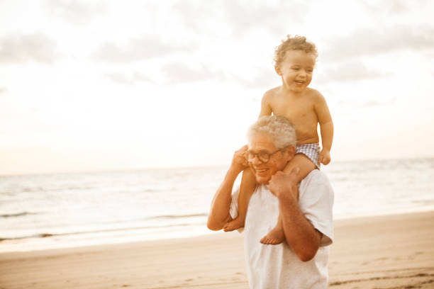istock Grandfather and grandson 639518742