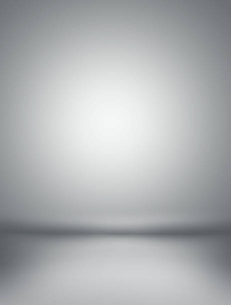 Gray background - Inside an empty room
