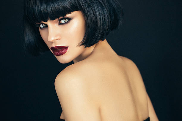istock Beautiful woman with make-up 639526464