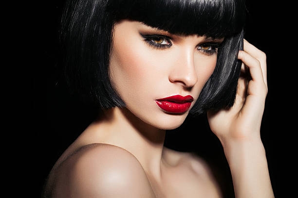 istock Beautiful woman with make-up 639526644