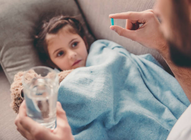 istock Little girl having a cold 639528466